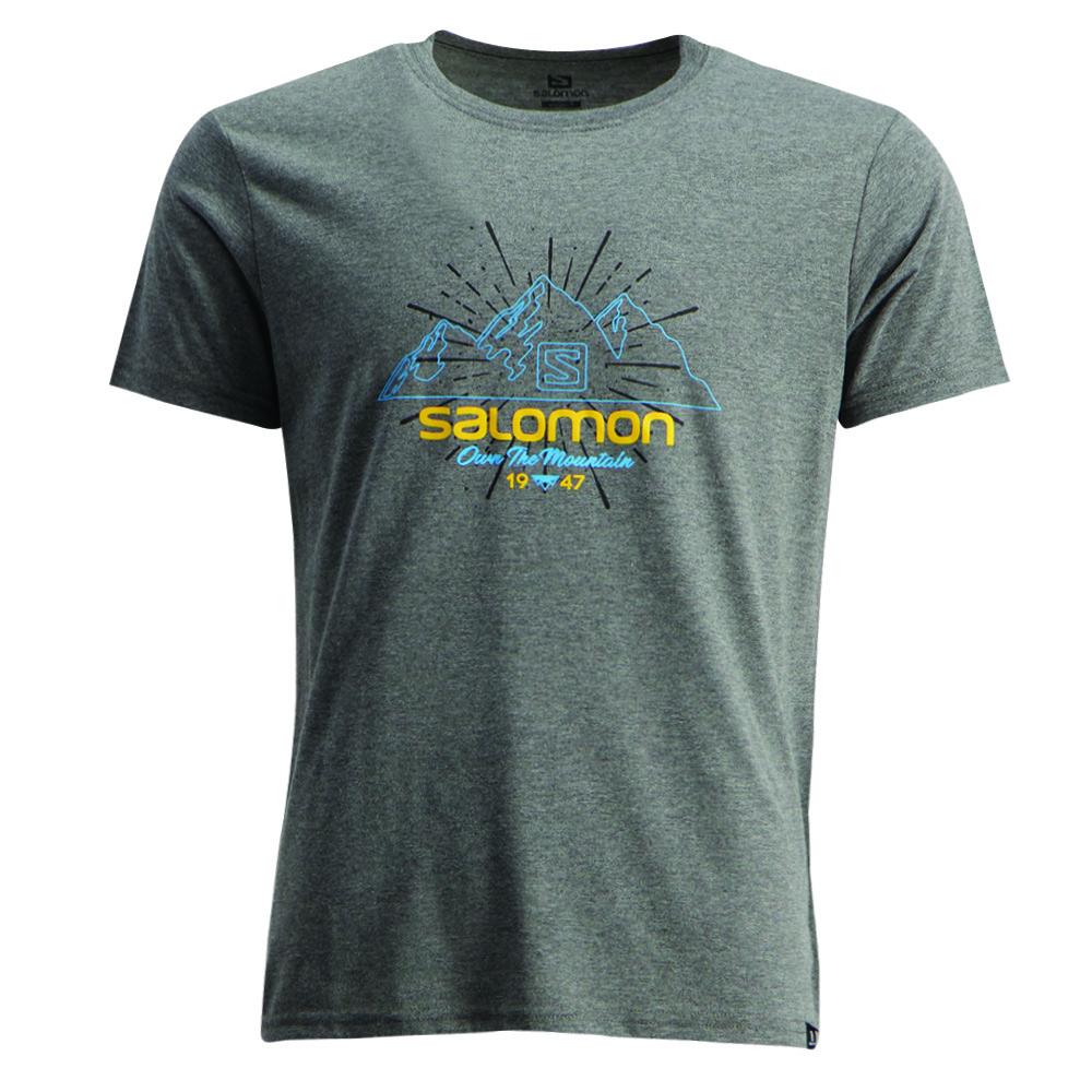 SALOMON ATLAS SS B Philippines - Kids' Tee Shirt - Black | 308472-NRJ